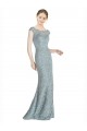Off the Shoulder Mermaid Lace Prom Dress with Cap Sleeves