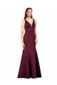 Sexy Satin Prom Dress with Side Cutouts