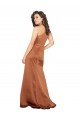 One Shoulder Silky Satin Prom Dress